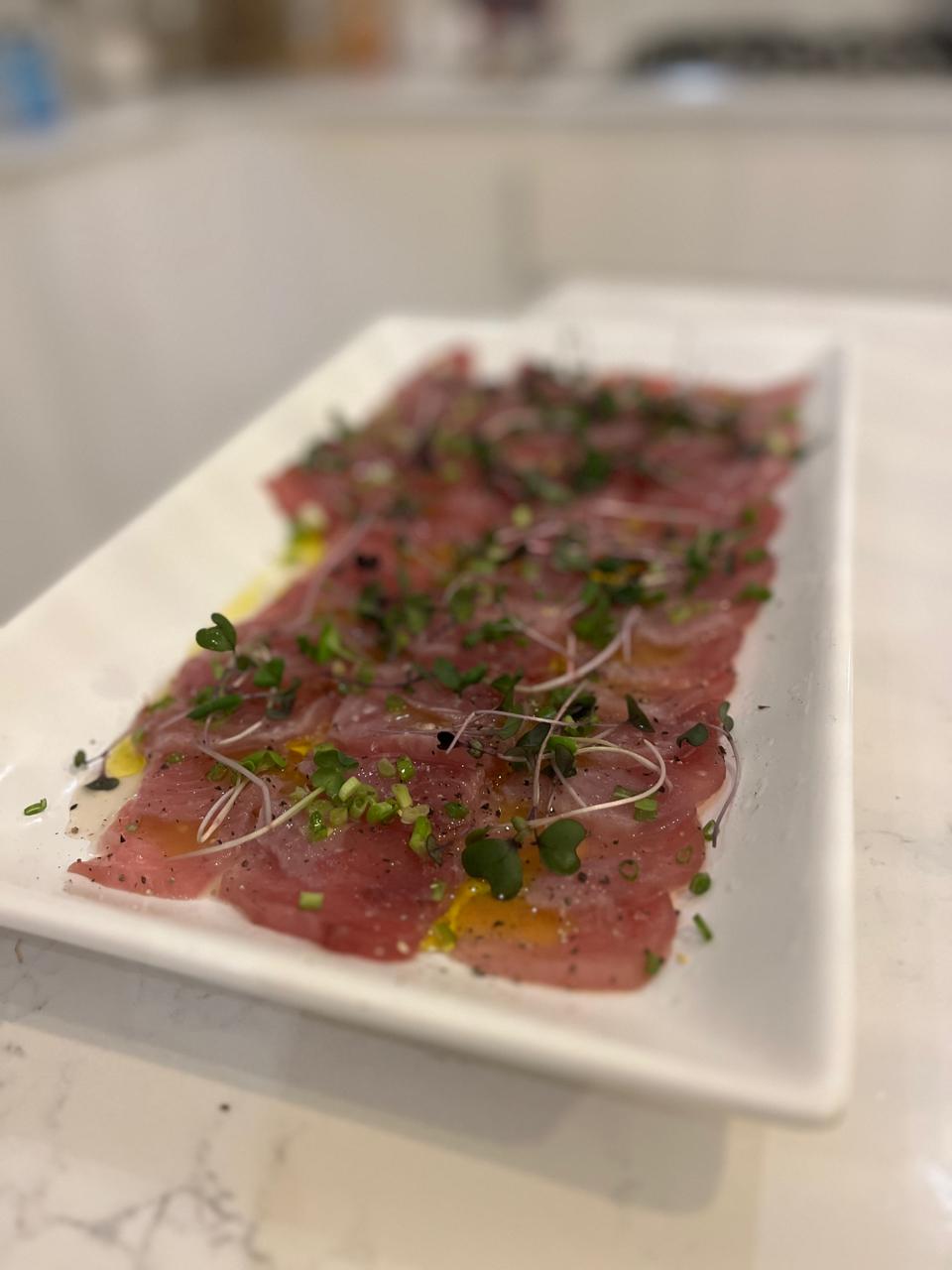 Yellowfin Tuna Carpaccio